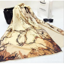 Custom design tree simple hot sale scarves shawls